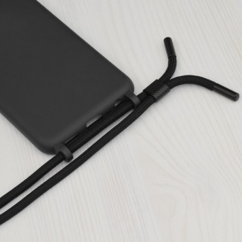 Husa telefon Oppo Reno8 T - Techsuit Crossbody Lanyard - Black - Img 4