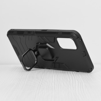 Husa telefon Realme 7 Pro - Techsuit Silicone Shield - Black - Img 2