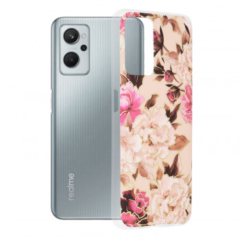 Husa telefon Realme 9i / Oppo A76 / Oppo A96 - Techsuit Marble Series - Mary Berry Nude