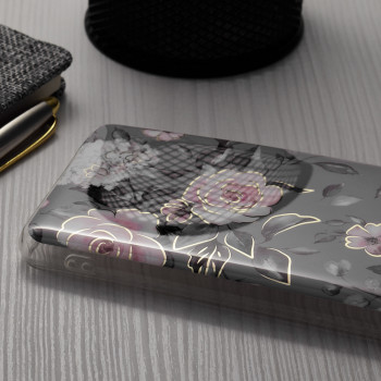 Husa telefon Realme C35 / Narzo 50A Prime - Techsuit Marble Series - Bloom of Ruth Gray - Img 3