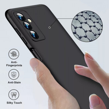 Husa telefon Samsung Galaxy A14 4G / 5G + Folie - GKK 360 - Black - Img 4