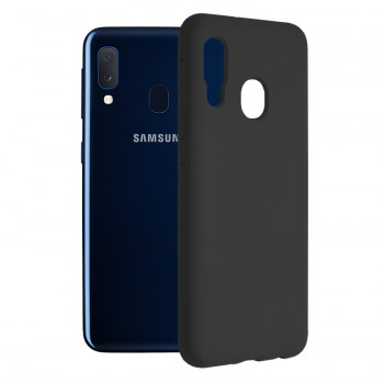 Husa telefon Samsung Galaxy A20e - Techsuit Soft Edge Silicone - Black - Img 1