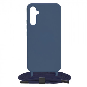 Husa telefon Samsung Galaxy A34 5G - Techsuit Crossbody Lanyard - Blue