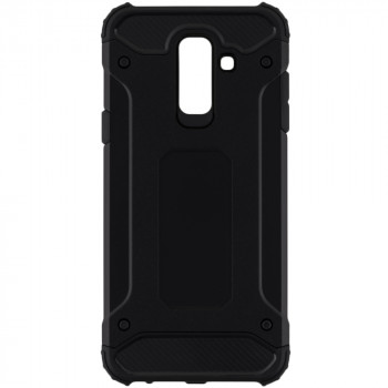 Husa telefon Samsung Galaxy A6 Plus 2018 - Techsuit Hybrid Armor - Black - Img 4