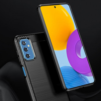 Husa telefon Samsung Galaxy M52 5G - Techsuit Carbon Silicone - Black - Img 4