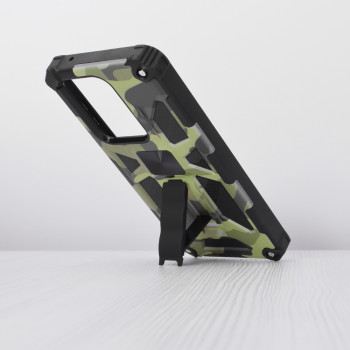 Husa telefon Samsung Galaxy S20 Ultra / S20 Ultra 5G - Techsuit Blazor Series - Camo Lime - Img 3