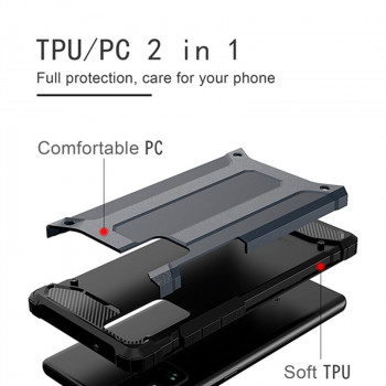 Husa telefon Samsung Galaxy S22 Ultra 5G - Techsuit Hybrid Armor - Black - Img 2