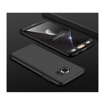 Husa telefon Samsung Galaxy S7 + Folie - GKK 360 - Black - Img 3