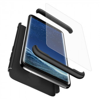 Husa telefon Samsung Galaxy S8 + Folie - GKK 360 - Black - Img 1