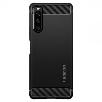 Husa telefon Sony Xperia 10 IV - Spigen Rugged Armor - Black - Img 3