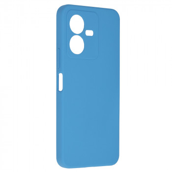 Husa telefon Vivo Y22s - Techsuit Soft Edge Silicone - Denim Blue - Img 4