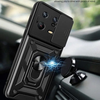 Husa telefon Xiaomi 13 Pro - Techsuit CamShield Series - Black - Img 4