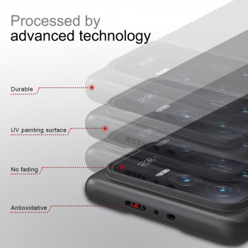 Husa telefon Xiaomi Mi 11 Ultra - Nillkin Super Frosted Shield - Black - Img 2
