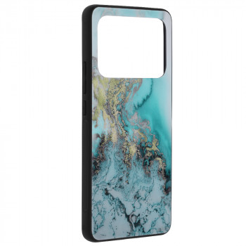 Husa telefon Xiaomi Mi 11 Ultra - Techsuit Glaze Series - Blue Ocean - Img 4