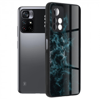 Husa telefon Xiaomi Poco M4 Pro - Techsuit Glaze Series - Blue Nebula
