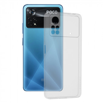 Husa telefon Xiaomi Poco X4 Pro 5G - Techsuit Clear Silicone - Transparenta