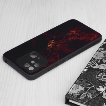 Husa telefon Xiaomi Redmi 10C - Techsuit Glaze Series - Red Nebula - Img 4