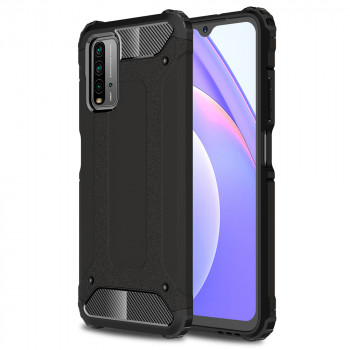 Husa telefon Xiaomi Redmi 9T / Redmi 9 Power - Techsuit Hybrid Armor - Black - Img 1