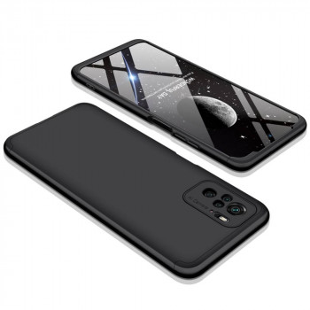 Husa telefon Xiaomi Redmi Note 10 4G / Note 10S 4G / Poco M5s + Folie - GKK 360 - Black - Img 3