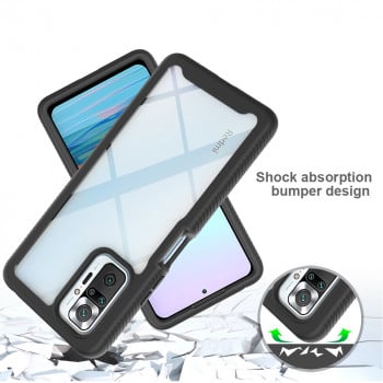 Husa telefon Xiaomi Redmi Note 10 4G / Note 10S / Poco M5s + Folie - Techsuit Defense360 Pro - Black - Img 4