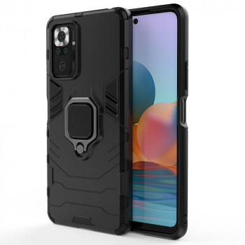 Husa telefon Xiaomi Redmi Note 10 Pro / Note 10 Pro Max - Techsuit Silicone Shield - Black - Img 2