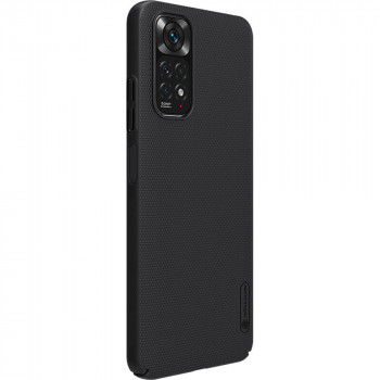 Husa telefon Xiaomi Redmi Note 11 / Note 11S - Nillkin Super Frosted Shield - Black - Img 3