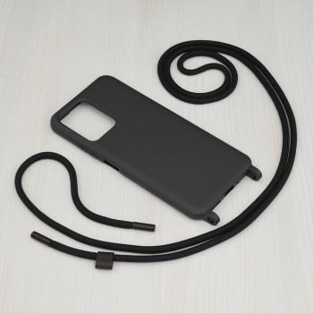 Husa telefon Xiaomi Redmi Note 12 5G / Poco X5 - Techsuit Crossbody Lanyard - Black - Img 2