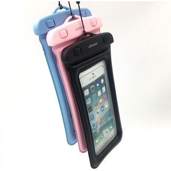 Husa Waterproof pentru Telefon 6 inch - USAMS Bag (US-YD007) - Blue - Img 3
