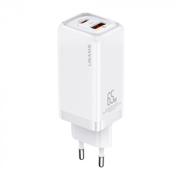 Incarcator Priza Type-C, USB 65W - USAMS Super Si (T47) - White