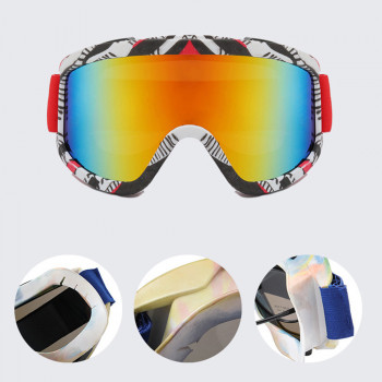 Ochelari de Schi - Techsuit Polarised PC (3048-2) - Red - Img 3