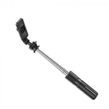 Selfie Stick Bluetooth - Hoco Tripod Mount Figure (K17) - Black - Img 4