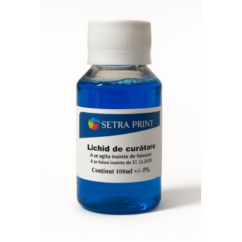 Solutie desfundare ( lichid curatare ) cartuse inkjet ( imprimante cu cerneala ) - 100 ml