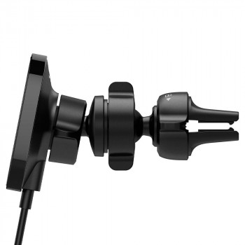 Suport Auto Grila Ventilatie cu Incarcare Wireless 12W - Spigen (ITS12W) - Black - Img 3
