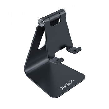 Suport Birou Tableta / Telefon - Yesido Folding Feature (C96) - Black - Img 1