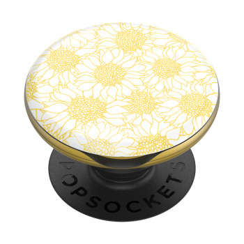 Suport pentru telefon - Popsockets PopLips - Burt’s Bees Sunflower Field