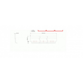 Wiper blade Konica Minolta DR-411 WB DC Select (KRK-MND152) DR411, compatibil