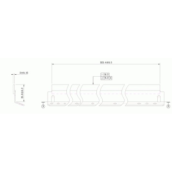 Wiper blade Sharp AR-450/MX350 DC-Select WB (KRK-SH450), compatibil