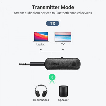 Adaptor Audio Jack la Bluetooth - Ugreen (80893) - Black - Img 4