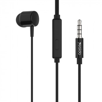 Casti Audio Stereo Jack cu Microfon, 1.2m - Yesido (YH-16) - Black