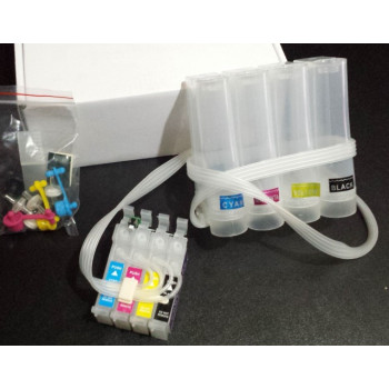 Ciss Epson T0711 T0712 T0713 T0714 cartuse T711 T712 T713 T714 Epson Stylus DX 4000 7400 9400 SX 105 110 115 215 400 - Img 2