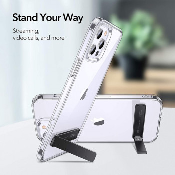 ESR - Desk Holder Boost Kickstand - Adjustable Angle, Vertical and Horizontal Stand, for Phones - Black - Img 4