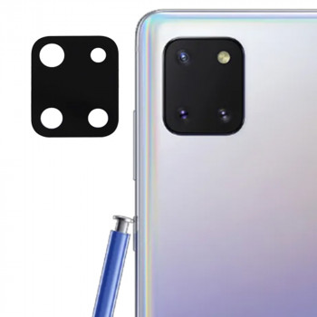 Folie Camera pentru Samsung Galaxy Note 10 Lite - Mocolo Silk HD PRO Camera Glass - Black - Img 1