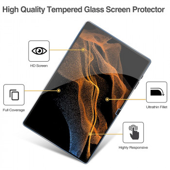 Folie pentru tableta Samsung Galaxy Tab S8 Ultra - Lito 2.5D Classic Glass - Clear - Img 3