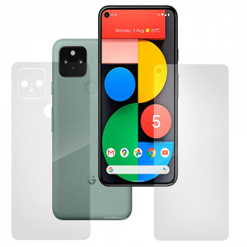 Folie protectie telefon Google Pixel 5 - Alien Surface Screen+Edges+Back - Transparent - Img 2