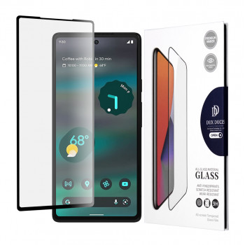 Folie protectie telefon Google Pixel 6a - Dux Ducis Tempered Glass - Black
