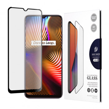 Folie protectie telefon Realme 7i (Global) / C11 (2020) / C11 (2021) / C15 / C21 / C21Y / C25s / C25Y / Narzo 30A - Dux Ducis Tempered Glass - Black