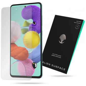Folie protectie telefon Samsung Galaxy A51 4G - Alien Surface Screen Case Friendly - Transparent