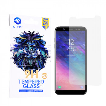 Folie protectie telefon Samsung Galaxy A6 Plus 2018 - Lito 2.5D Classic Glass - Clear