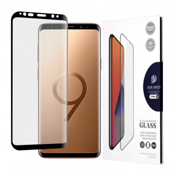 Folie protectie telefon Samsung Galaxy S9 - Dux Ducis Tempered Glass - Black