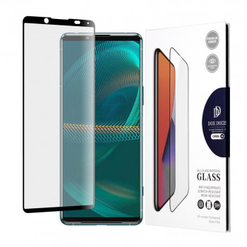 Folie protectie telefon Sony Xperia 5 III - Dux Ducis Tempered Glass - Black